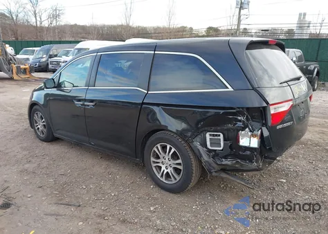2011 Honda Odyssey Ex-L from USA, damaged, VIN 5FNRL5H69BB010535
